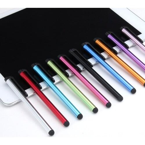 Universal Capacitive Touch Screen Stylus Pen For iPhone iPad IPod Touch Suit for Smart Phone Tablet Metal stylus Whoesale