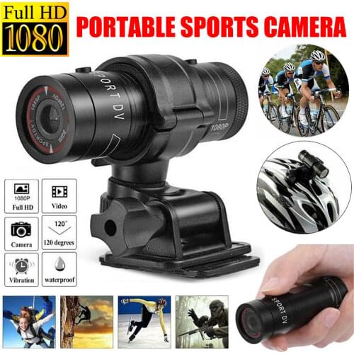 1080P Waterproof Mountain Bike Bicycle Motorcycle DVR Recorder Mini DV Detector USB For Riding Video Action Camera Anti-Shake