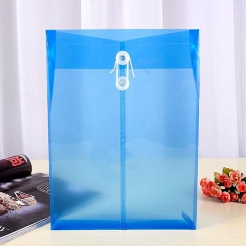 12PCS A4 Zipper Bags Colorful Document Pouch File Bag File Folder Stationery School Words Filing Production