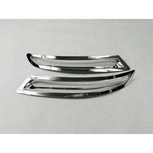 Abaiwai ABS Chrome Rear Fog Lamp Light Cover Trim Tail Fog Light Cover for Volkswagen Vw Tiguan 2010 2011 2012 2013 Car-Styling