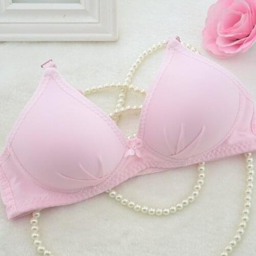 Teenager Thin Cup Bra Puberty Small Bras Children Teens Training Bra for Kids Wireless Pure Cotton Training Bra for Young Girls