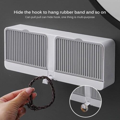 Wonderlife Bathroom Flexible Soap Dishes Storage Holder Plate Tray Drain Creative Bath Tools Punch-Free Flip Soap Dish Practical