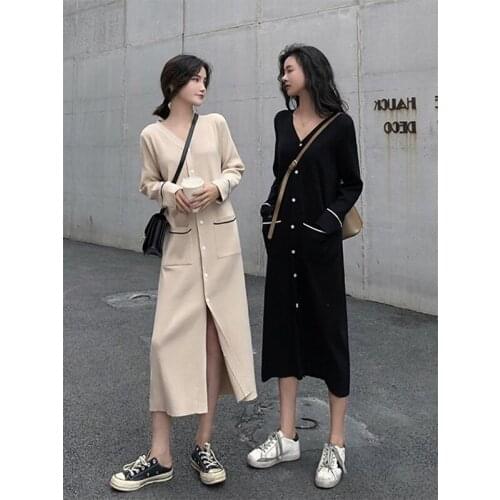 GLIRUIS Fashionable Knitted Dresses