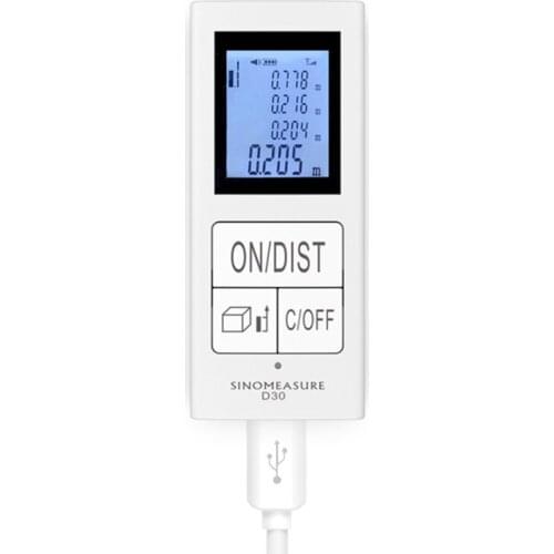 HOT 30M Mini Electronic Rangefinder Handheld Rangefinder Digital Tape Measure Rangefinder Household House Measurement