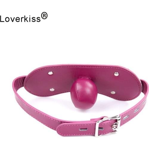 Loverkiss Sponge Gag Ball Bdsm Bondage Mouth Sex Toys for Couples Woman Men Bondage Restraints Bdsm Slave Sex Tools for Sale