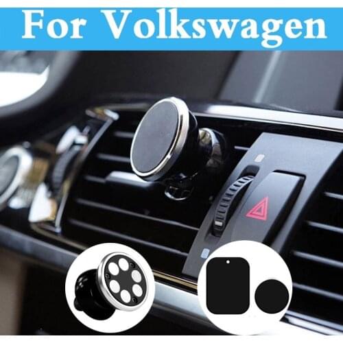 Magnetic Car Phone Holder Stand For Iphone Samsung Air Vent Gps For Volkswagen Golf Gti Golf Plus Golf R Beetle Bora Eos Fox