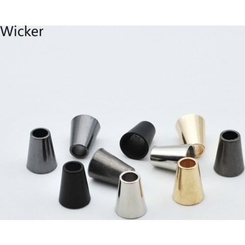 Metal Plating Clothes String Lock Cord End Bell String Clip for Down Jacket Coat Hooded and Cap Slide Buckle Clothes Accessories