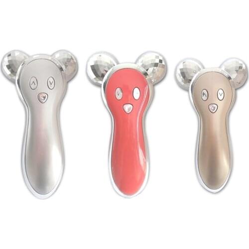 Mini Microcurrent Face Lift Machine Skin Tightening Rejuvenation Spa USB Charging Facial Wrinkle Remover Device Face Roller