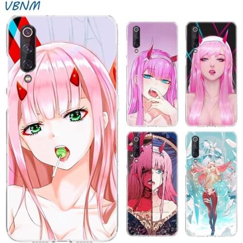 Darling In The Franxx Zero Two Soft Silicone Shell Case For Xiaomi Note 10 9 8 lite A3 5X 6X CC9 CC9E 9SE 8SE 9T F1 Bags Cover