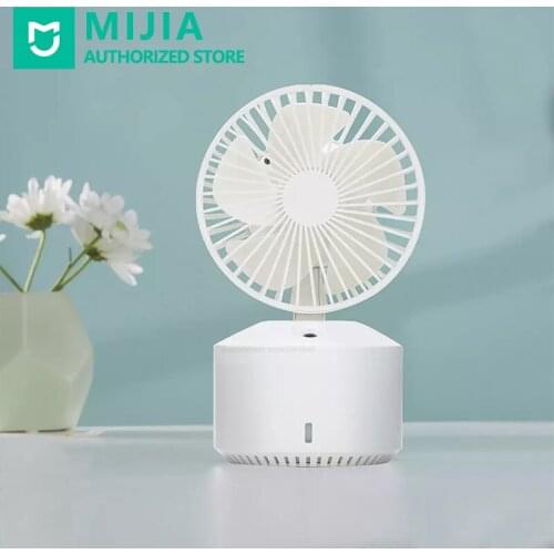 Xiaomi Wellsmart Desktop Humidifier Spray Fan Night light 3 in 1 USB Charging with 350ml Water tank for Cooling