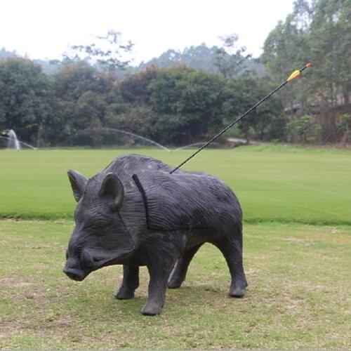 New 3D 86*54*33cm archery ferocious wild pig boar shooting archery target arrow for Garden Decoration,made of XPE+PU mateial