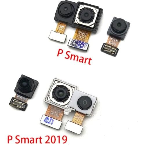 New Back Rear Camera Module Flex Cable +Front Facing Camera For Huawei P Smart 2019 Replacement