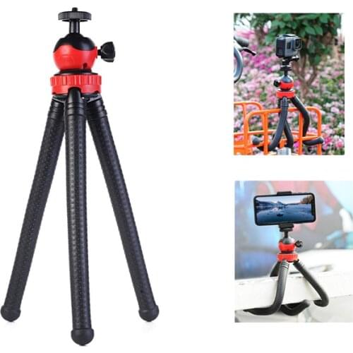 New Bluetooth Octopus Tripod Camera Stand for GoPro +/3 Yi Action Canon Nikon DSLR iPhone Gorillapod Monopod Spider Hoders