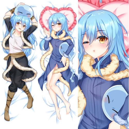 Cirnos Store Original Tensei shitara Slime Datta Ken anime characters lovely boy rimuru tempest body pillow cover Dakimakura
