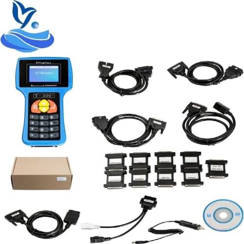 2020 T300 V17.8 Auto Key Programmer T 300 Has English or Spanish Version for Optional