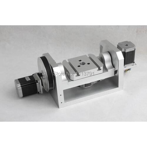 CNC dividing head, A-axis, rotation axis, fourth axis,fifth axis (Not with a chuck)