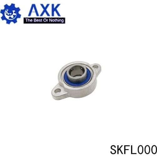 SKFL000 Bearing Shaft 10mm ( 1 Pc ) SSKFL000 Stainless Steel Pillow Block S KFL000 10 mm BearingsAB