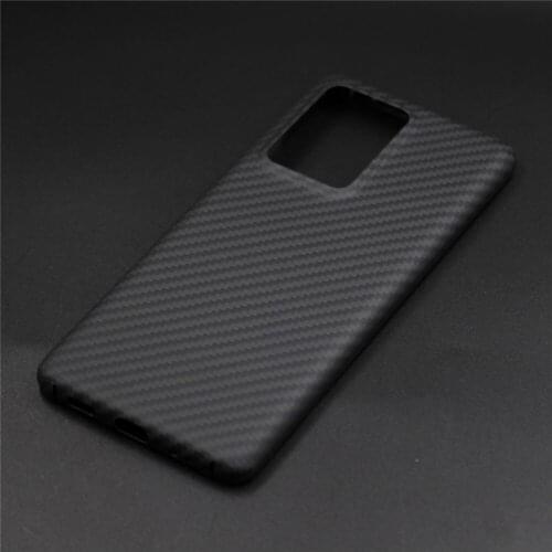 Smartphone Carbon Fiber Back Cover Case Phone Shell for Samsung S20/S20+/S20 Ultra Phone Ultra-thin Shell Shockproof Cover