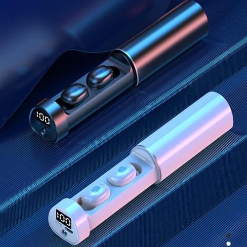 N21 TWS Bluetooth 5.2 Touch Control Stereo Earphones LED Waterproof HiFi Earbuds Handsfree No Delay Noise Cancelling Headphone