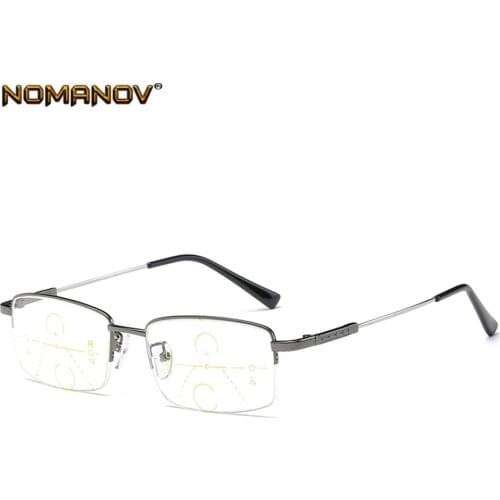 Memory Leg Ultralight Far And Near Use Progressive Multifocal Anti-blue Light Reading Glasses +0.75 +1.25 +1.5 +2 +1.75 To +3.5