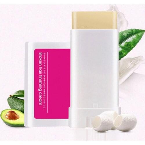 50% Hot Sale Women Men Small Broken Hair Care Refreshing Styling Fishing Cream Wax Smooth Broken Non Greasy Hair Finishing