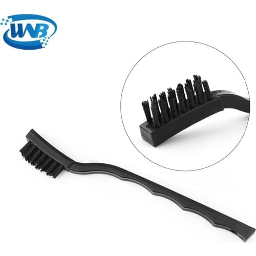 WNB Black Non-Slip Handle PCB Rework ESD Anti-Static Dust Brush Phone Tablet Laptop BGA Motherboard Cleaning Brush Repair Tool