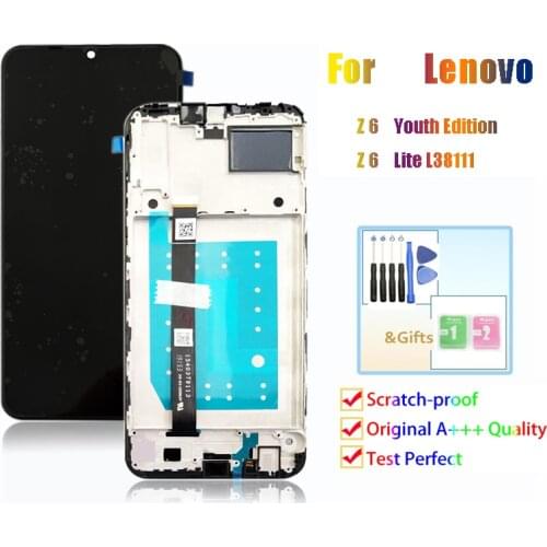6.3inch new for Lenovo Z6 Lite L38111 / Z6 Youth Edition Touch Screen with LCD Display Assembly Screen Digitizer phone parts