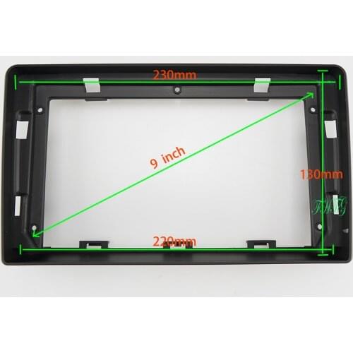 9 INCH Car Audio Frame GPS Navigation Fascia Panel Car dvd Plastic Frame Fascia is suitable for 1998-2002 LEXUS 4700