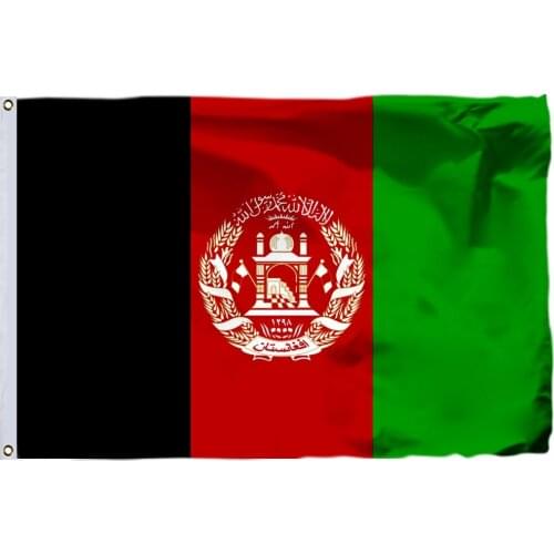 Afghanistan Flag 120 x 180 cm 100D Polyester Afghanistan afghan Flags And Banners National Flag Country Banner
