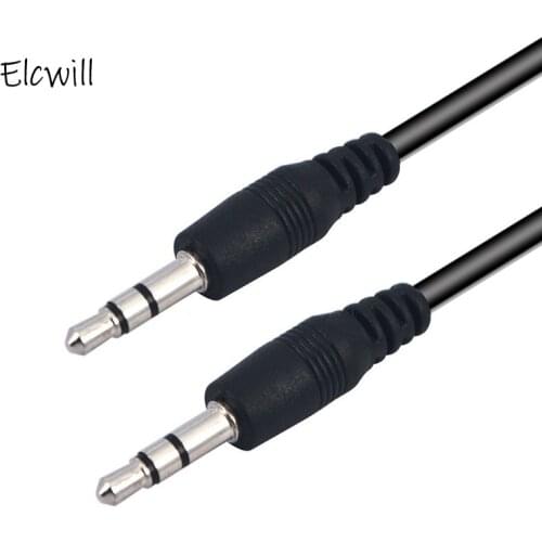 3.5mm Jack Audio Cable Male to Male Car Aux Cable Gold Plated Cable Cord Line Extension for Speaker Earphone MP3 Mobile Phone