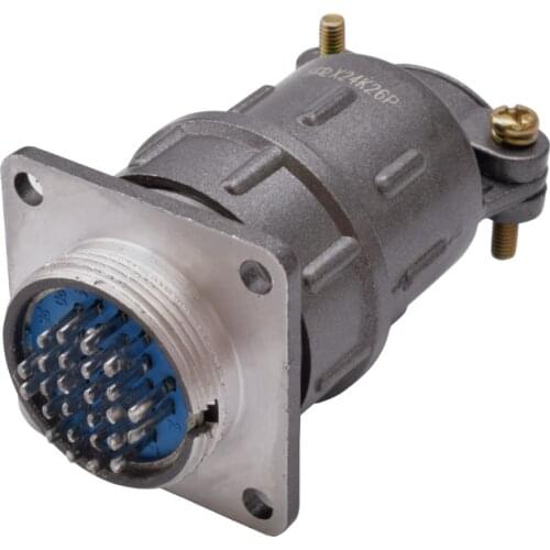 Aviation connector 24mm plug connector CX24 push-pull circular connector 12pin19pin20pin26pin Male & Female plug socket