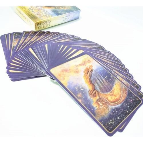 More Funny! Whispers Of Love Oracle Cards Divination Fate Tarot Deck Board Game 50 cards/sets English Language Tarot Card