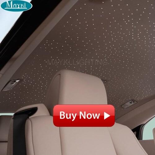 Maykit Car Top Roof Starry Sky Effect Led Engine With Multi Color Fiber Optic Illuminator For Starfield Decoration