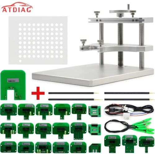 Metal BDM Frame Dimsport BDM Probe Adapters Full Set LED BDM Frame ECU RAMP Adapter Steel LED BDM Frame