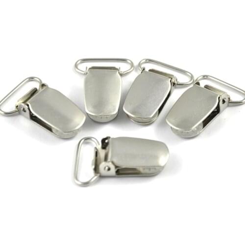 Metal Suspenders Clip Paci Pacifier Holders NEW for Craft Project Sewing Clamp10PCS/LOT