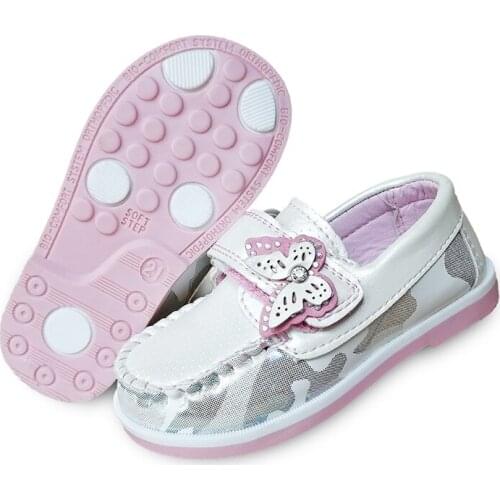 NEW 1pair PU leahter Shoes bow-knot Children kids Fashion Shoes, Fashion Girl single shoes