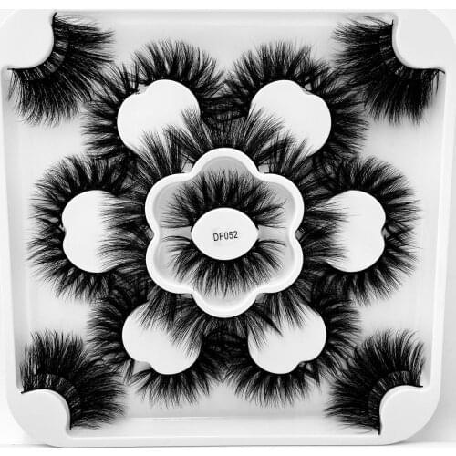 NEW25mm Lashes Mink Eyelashes Dramatic Long Eye Lashes Makeup Lashes Mink 25mm Eyelash Extension Natural Lashes Wholesale Lashes