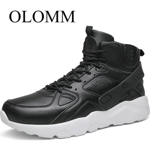 OLOMM 2019 new mens sports shoes basketball shoes mens belt with shock absorption wear large size shoes casual shoes DD-128
