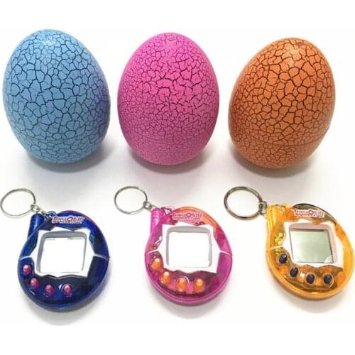Transparent Tamagotchi Electronic Pets 90S Nostalgic 49 In 1 Virtual Cyber Toy Robot Dog Digital Pet Game Tumbler Dinosaur Egg