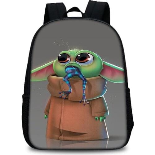 Disney Mandalorian Children Backpack Star Wars Students School Bag Boys Girls Knapsack Cute kindergarten Bookbag Kids Mochila