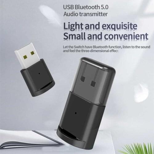 USB Bluetooth Dongle Wireless Adapter 5.0 for PC Computer Switch Bluetooth Music Audio Transmitter