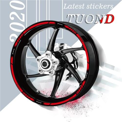 New 20 Pcs Motorcycle Wheel Sticker Waterproof reflectives Rim Sticker decorative decal for APRILIA TUOND tuond