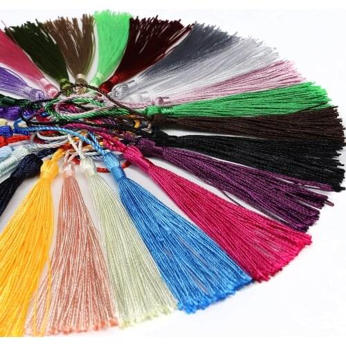 32pcs/lots 13mm Colorful Silk Tassel For DIY Craft Handmade Curtains Hanging Clothing Decoration Jewelry Accessories