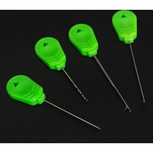 4pcs Fishing Carp Rig Making Tools Carp Fishing Splicing Needles Boilie Drill Carp Tools