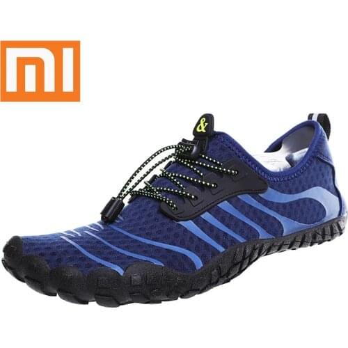 Xiaomi Men Aqua Shoes Barefoot Swimming Shoes Women Upstream Shoes Breathable Hiking Shoes Quick Drying River Water Sneakers