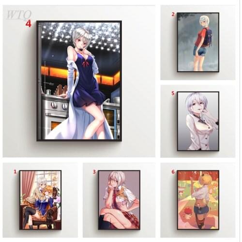 Shokugeki No Soma Nakiri Alice Mito Ikumi Anime Posters Wall Poster Canvas Painting Posters Prints Wall Art Picture Home Decor