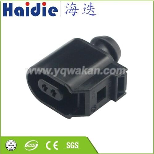 Free shipping 5sets 2pin Auto Electri wire harness plug plasticconnector 6E0 973 702 8T0 973 702