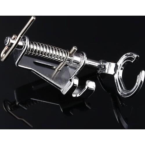 Pulaqi Household Sewing Accessories Creative Useful Metal Walking Foot DIY Open Embroidery Presser Foot For Sewing Machine Tools