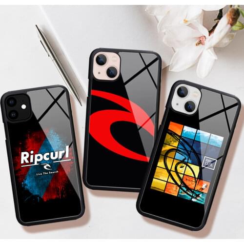 Surfing brand Ripcurl Phone Case Rubber for iPhone 12 11 Pro Max XS 8 7 6 6S Plus X 5S SE 2020 XR 12Mini case