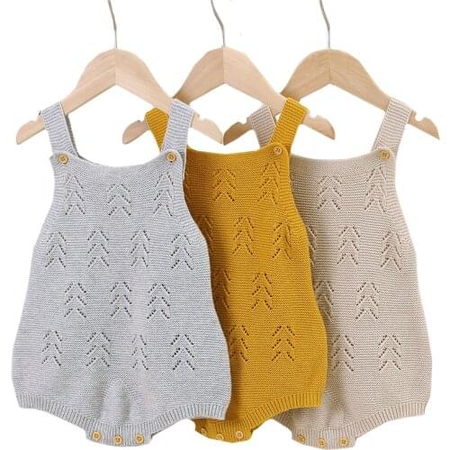 Baby Bodysuits Autumn Newborn Boys Girls Body Tops 100%Cotton Knitted Infant Kids Jumpsuits Clothes 0-24 Months Toddler Costumes